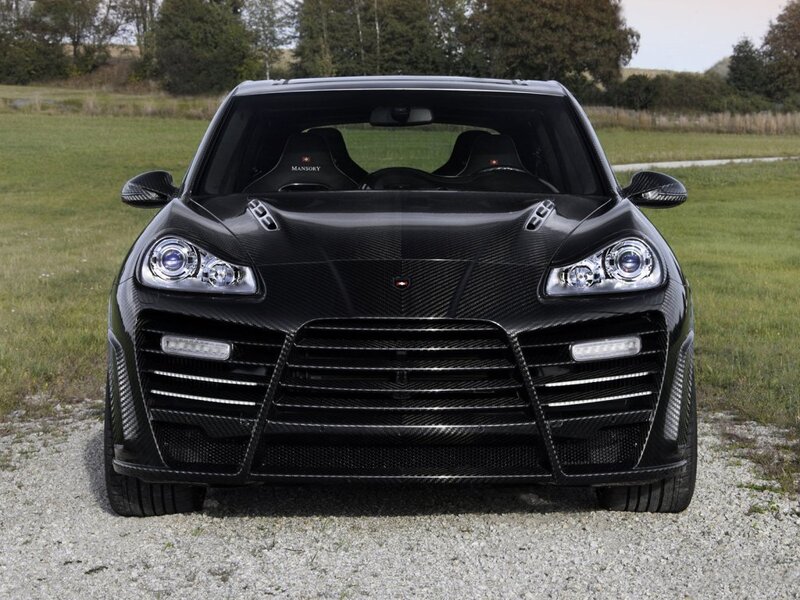 black carbon fiber car