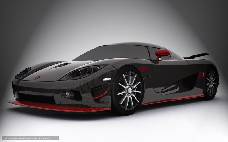 black carbon fiber sports car