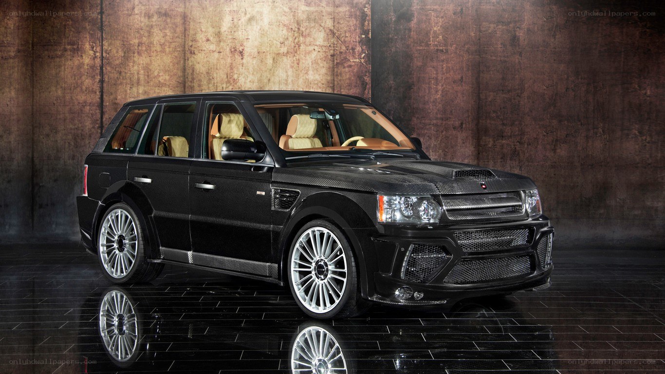 black carbon-fiber SUV