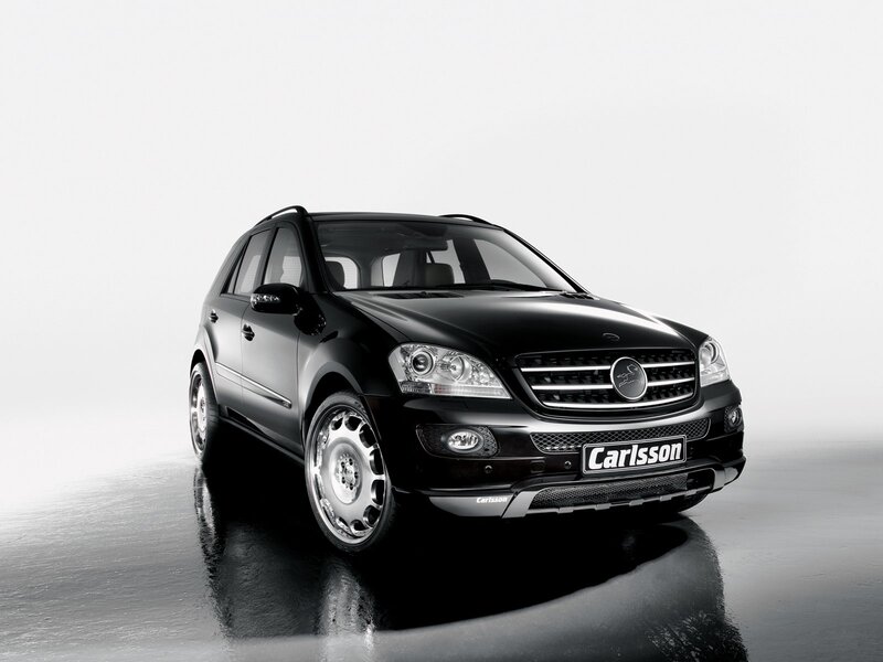 Black Carlsson Mercedes SUV
