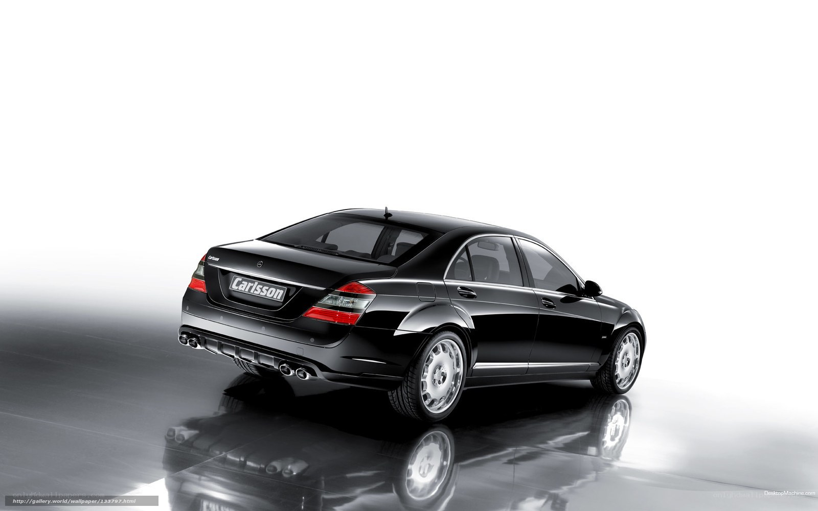 Black Carlsson sedan car