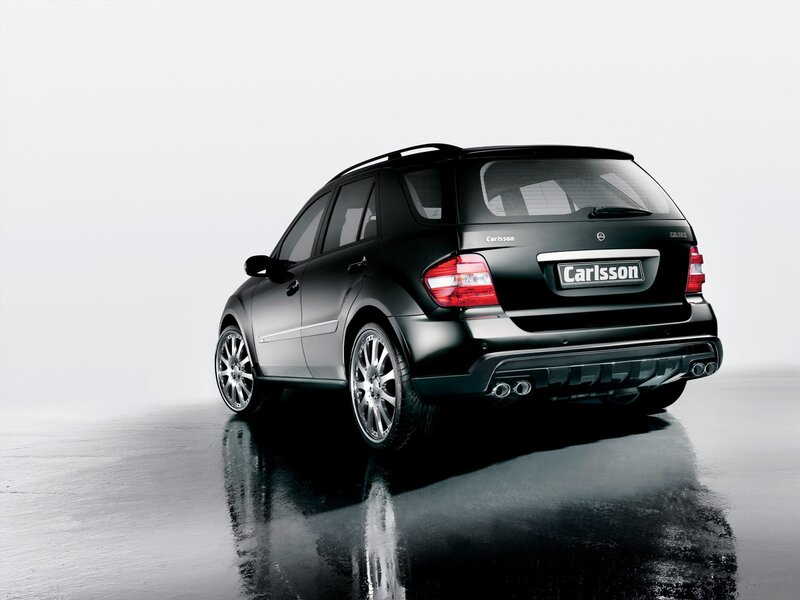 Black Carlsson SUV rear view