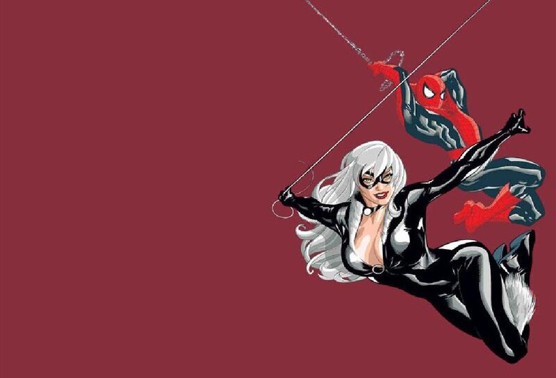 Black Cat and Spider-Man