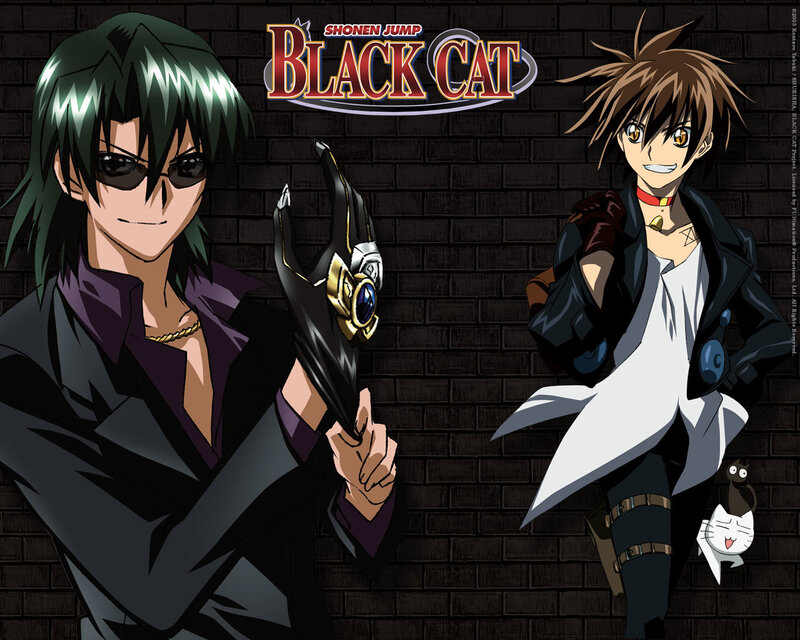 Black Cat anime characters