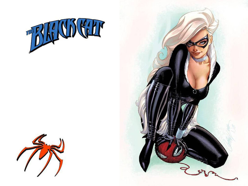 Black Cat Character — Confident