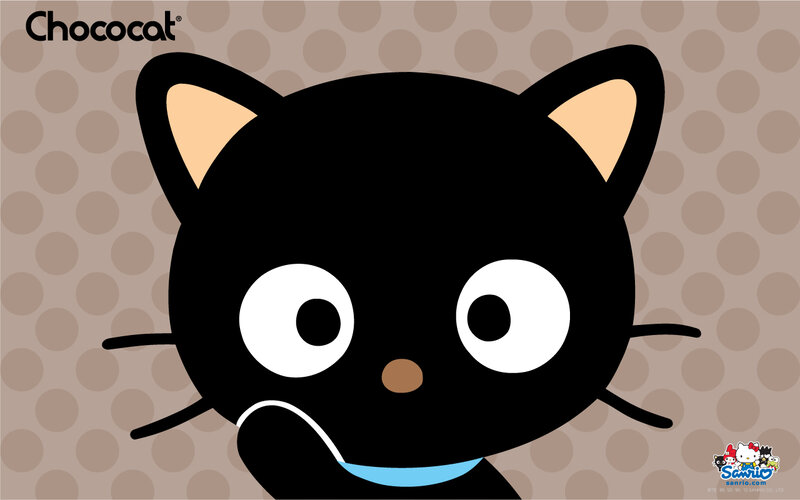 Black Cat Character — Playful