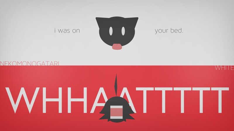 Black Cat Character — Red, Playful
