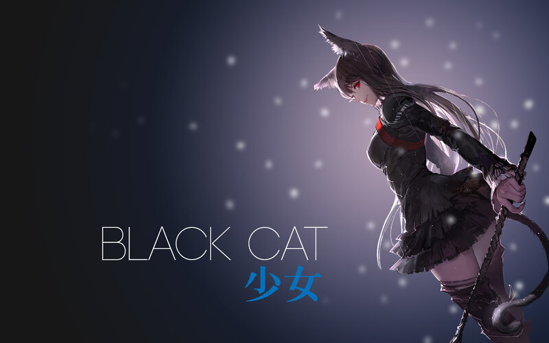 Black Cat Girl