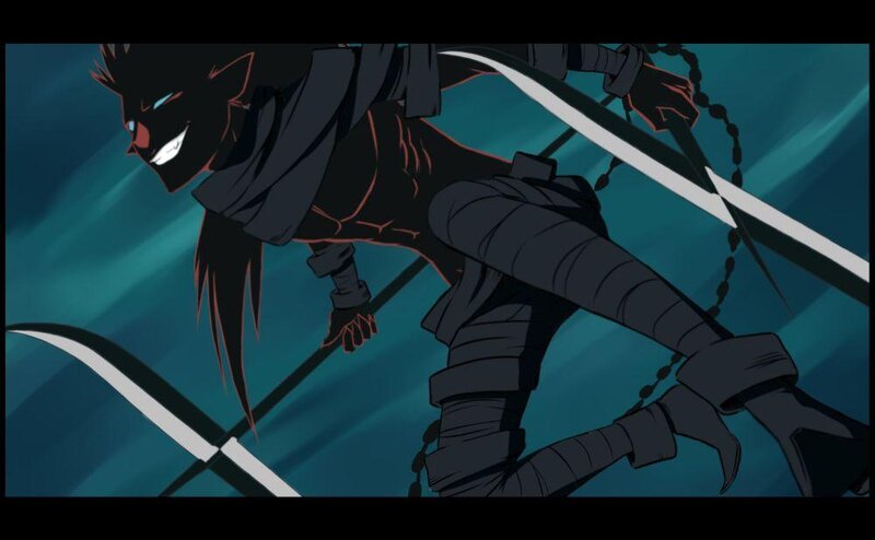 Black Cat-like Character