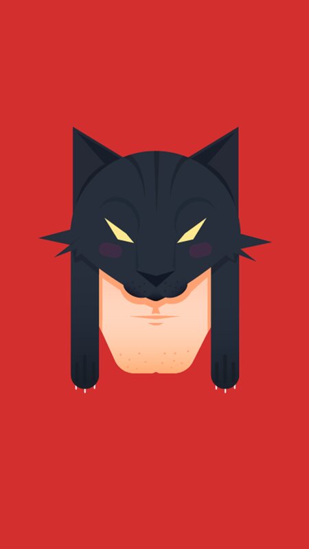 Black Cat Mask