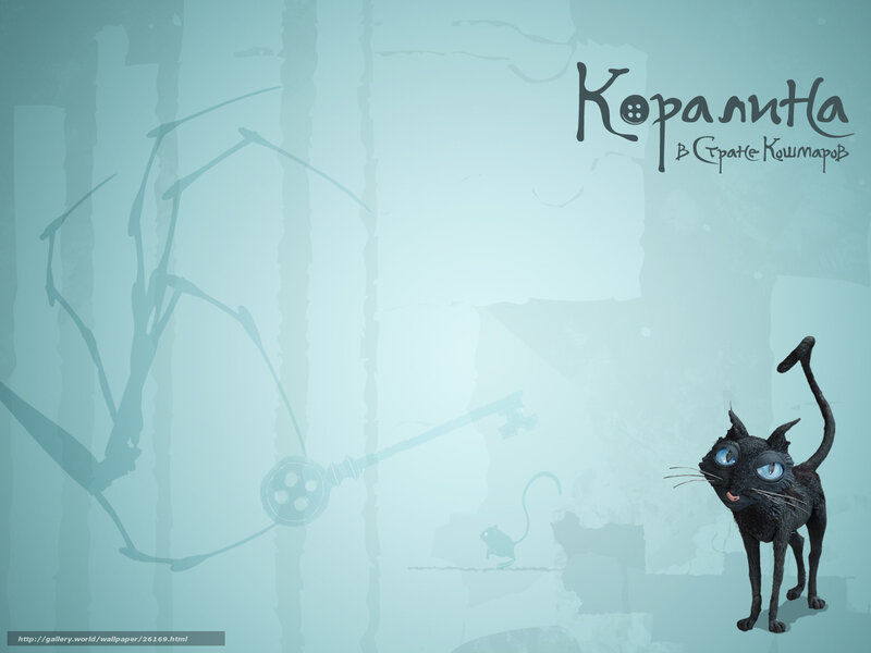 Black Cat with Blue Eyes — Whimsical