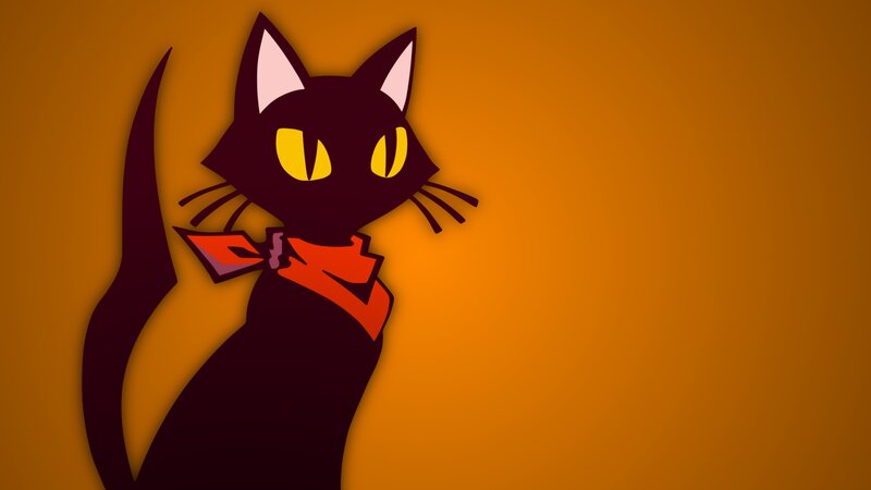 Black Cat with Bowtie