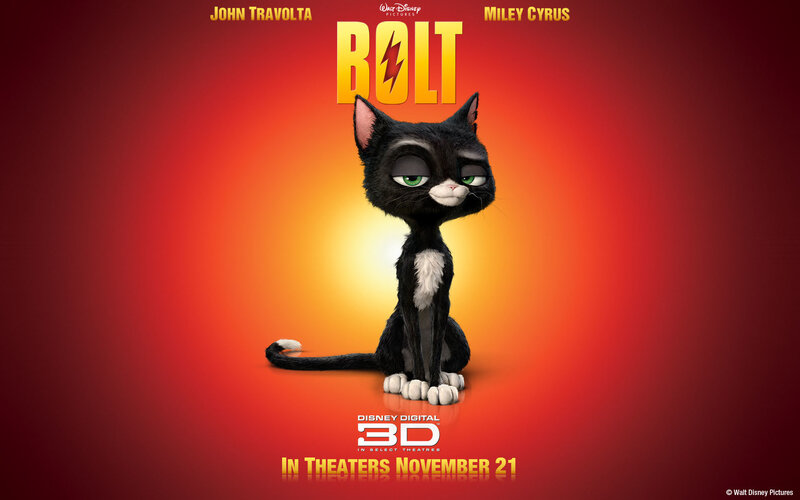 Black Cat with Green Eyes — Red, Dramatic