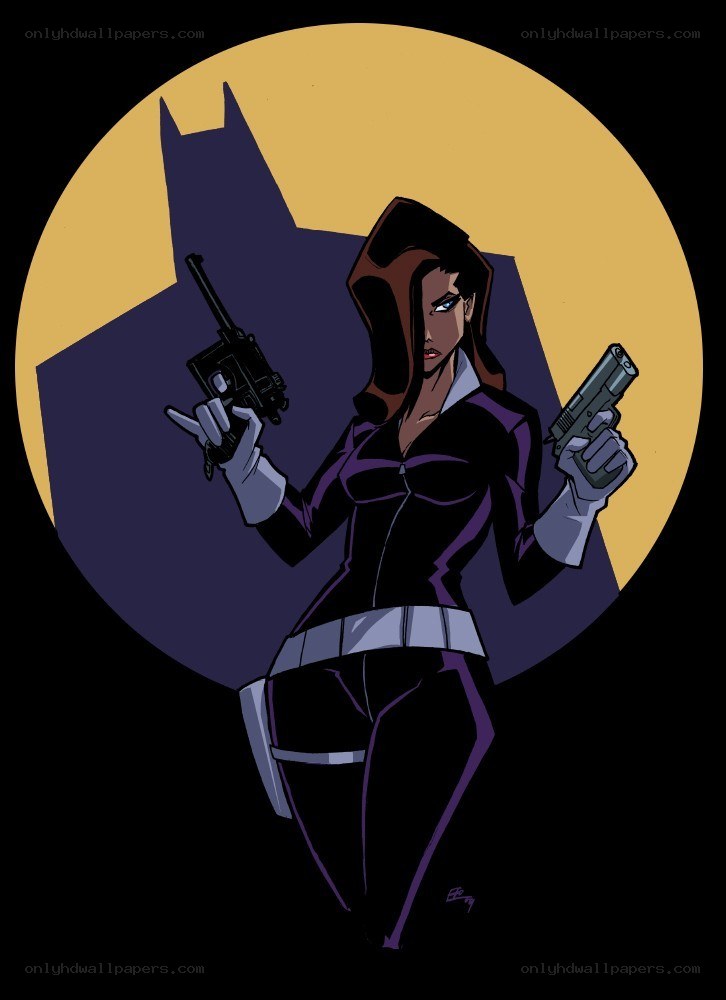 Black Cat with guns