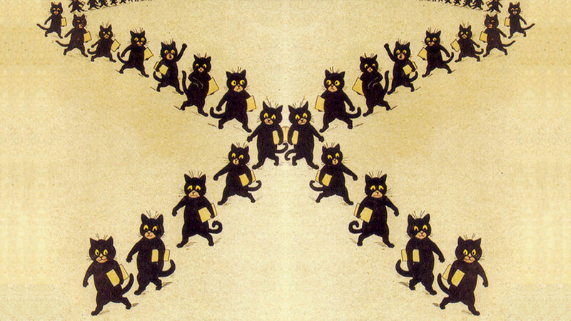 Black Cats Marching