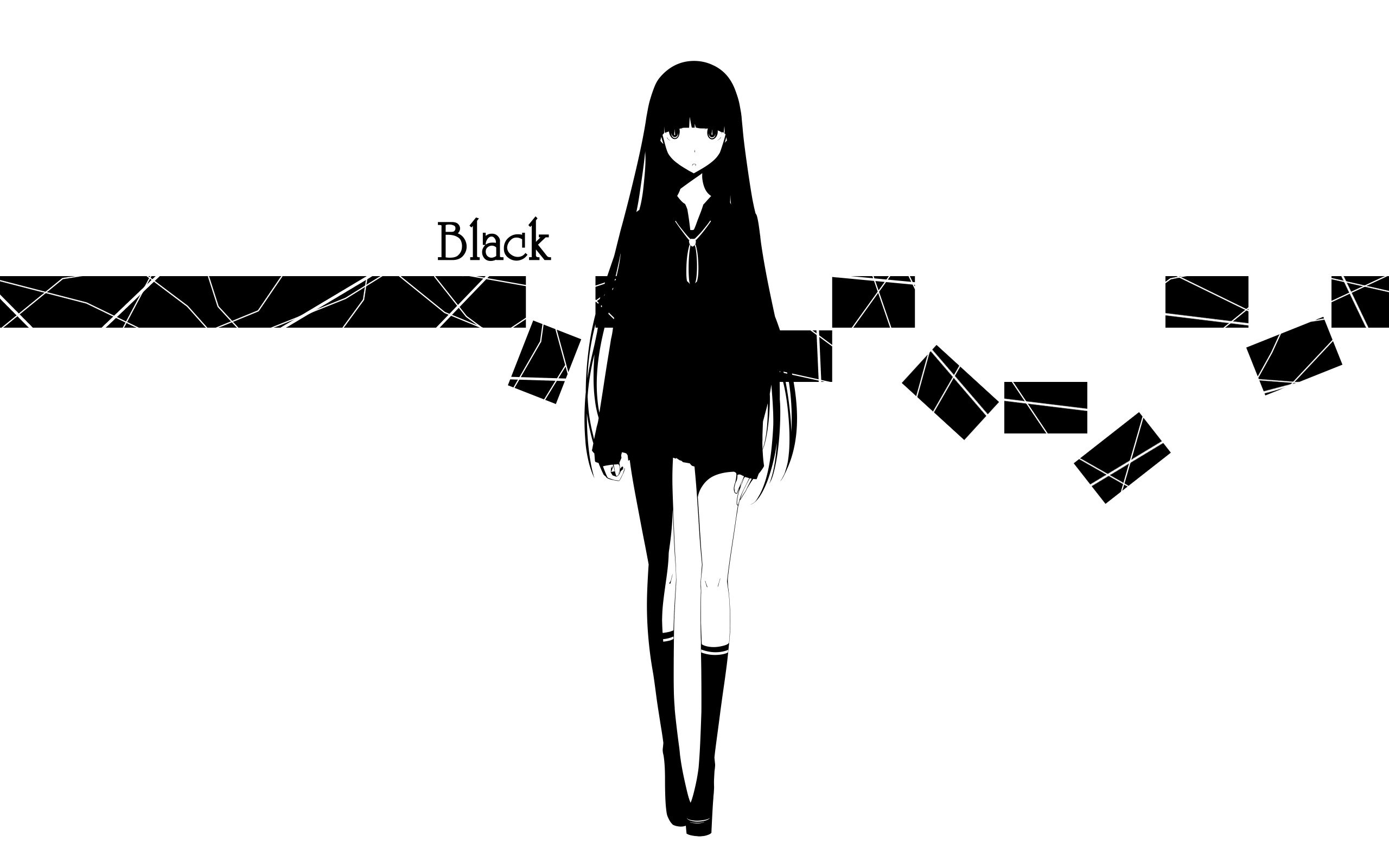 Black character illustration