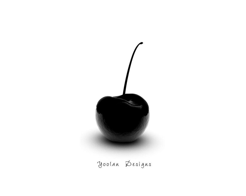 black cherry silhouette