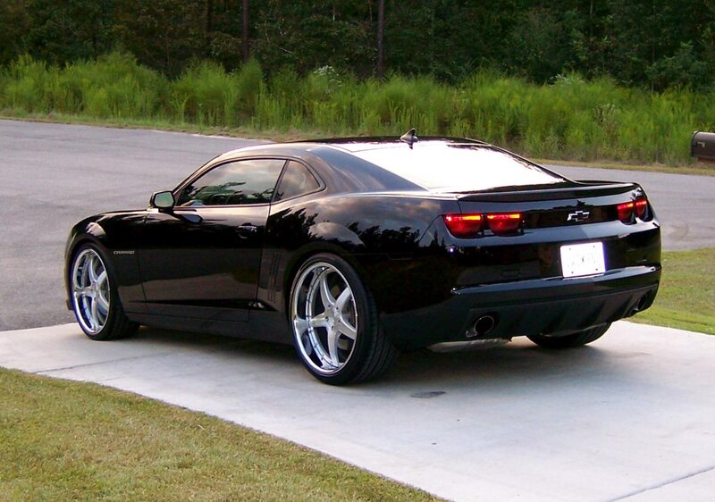 Black Chevrolet Camaro — Calm, Afternoon, Photograph, Car