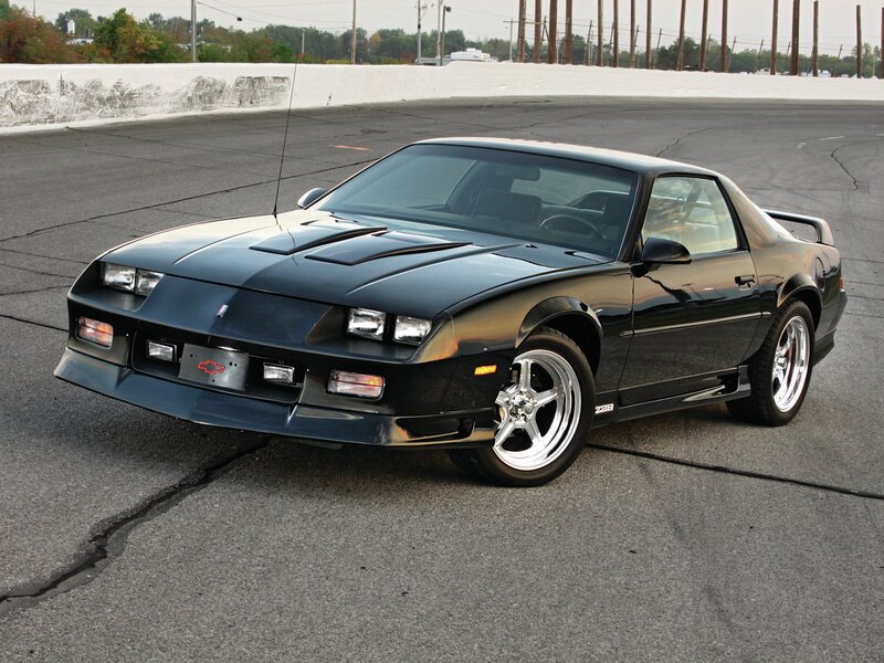 Black Chevrolet Camaro — Calm, Afternoon, Photograph, Race Track