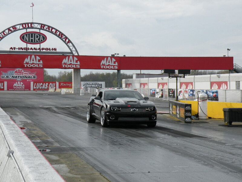 Black Chevrolet Camaro — Competitive