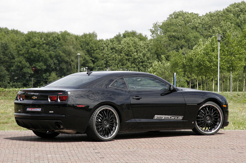 black chevrolet camaro coupe