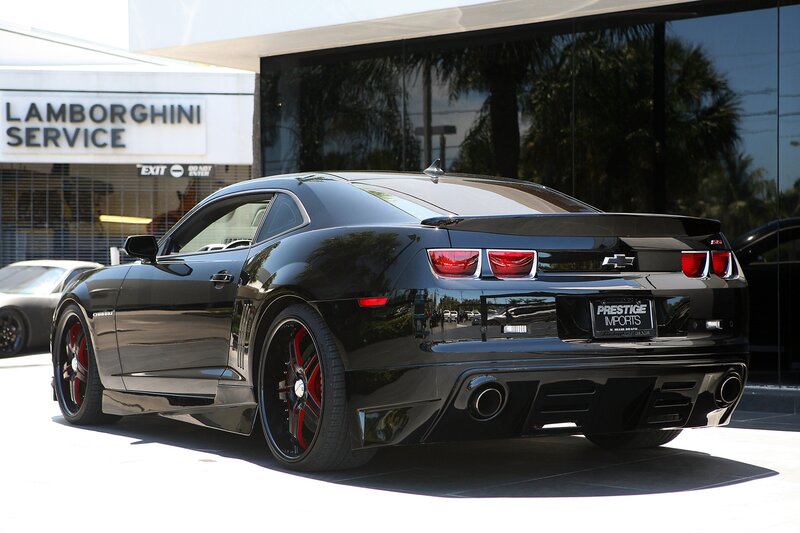 Black Chevrolet Camaro — Dramatic, Afternoon, Photograph