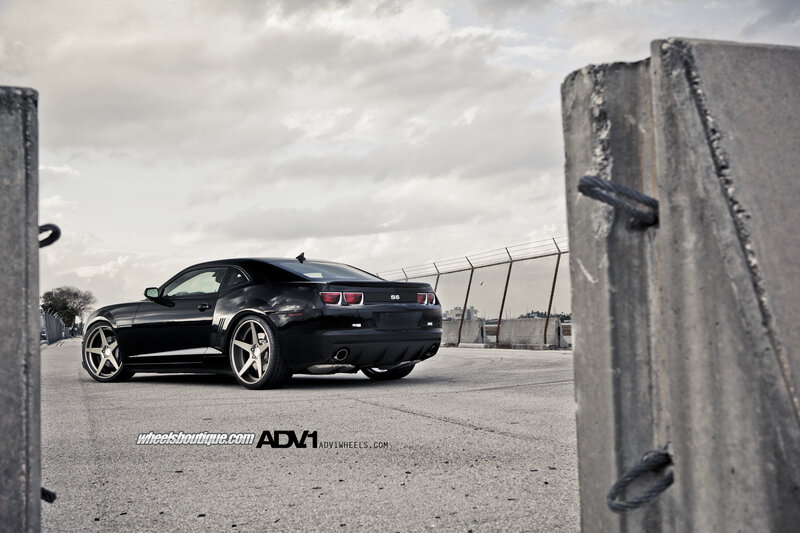 Black Chevrolet Camaro — Dramatic, Afternoon