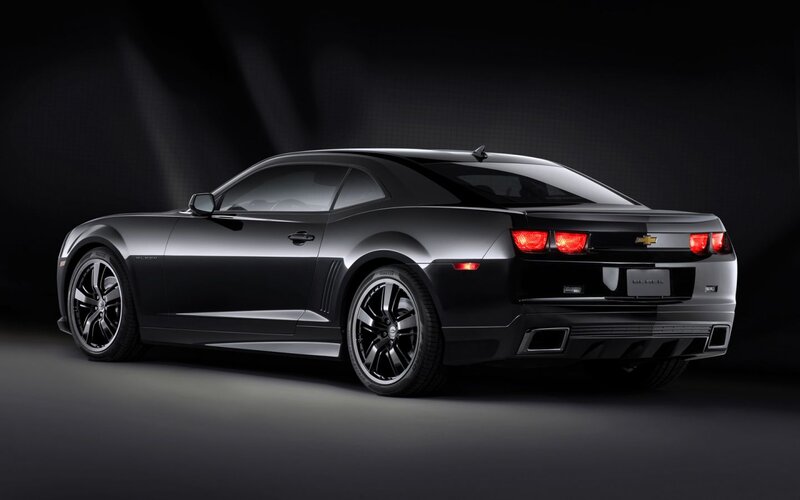Black Chevrolet Camaro — Dramatic, Photograph, Car, Taillights