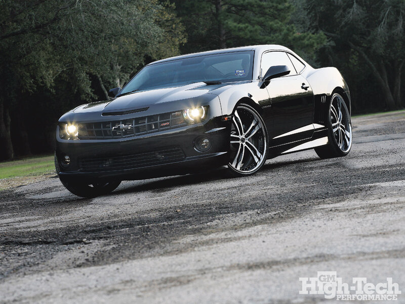 Black Chevrolet Camaro — Dramatic, Sunset, Photograph, Car