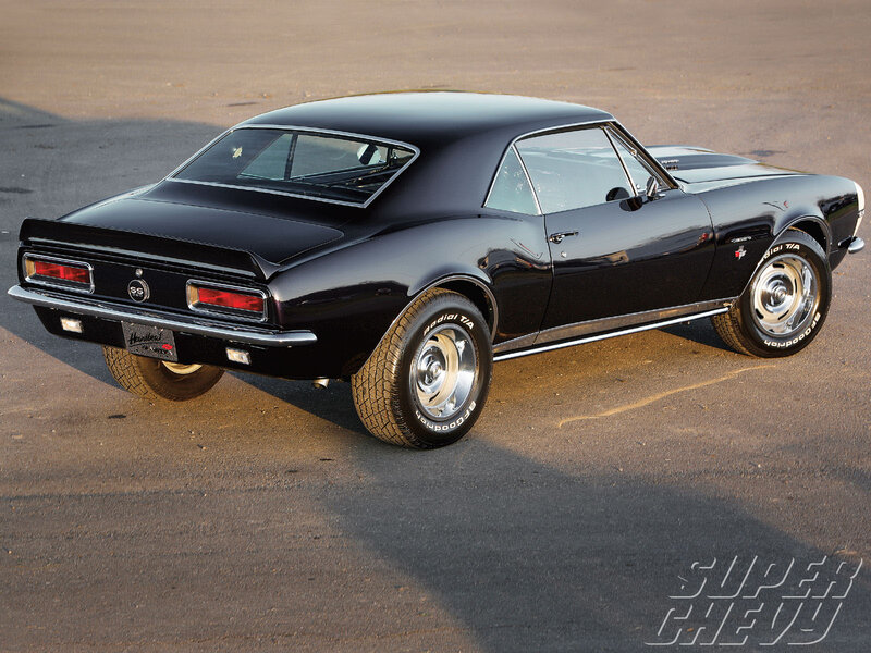 Black Chevrolet Camaro — Dramatic, Sunset, Photograph, Car, Tires
