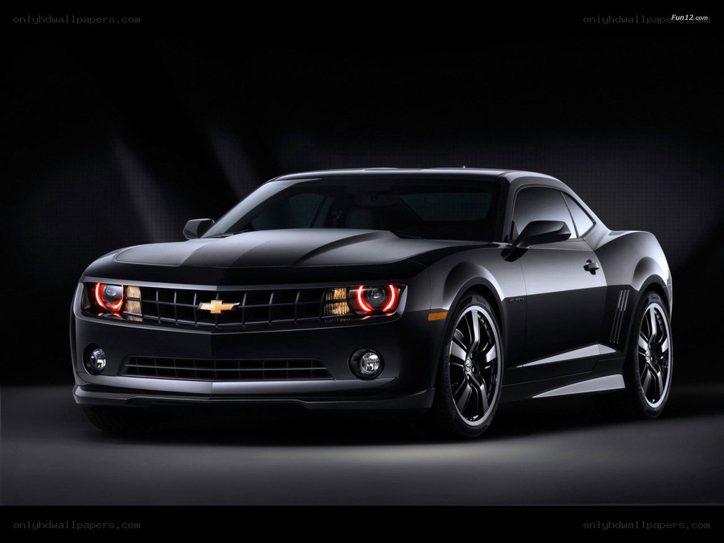 Black Chevrolet Camaro SS