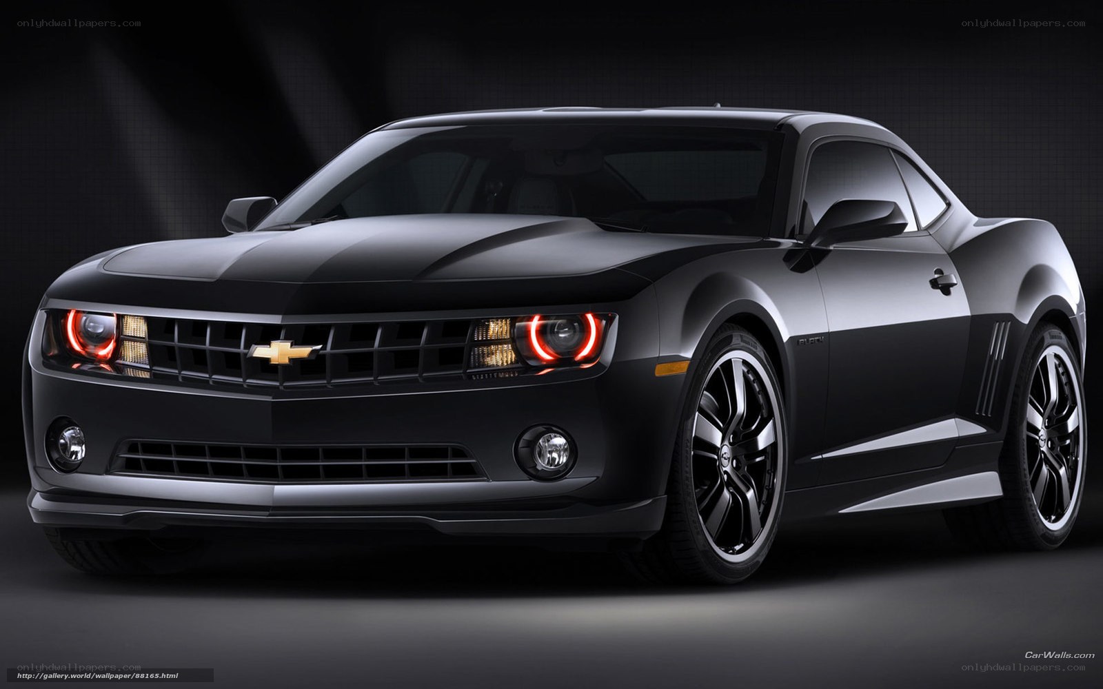 Black Chevrolet Camaro SS
