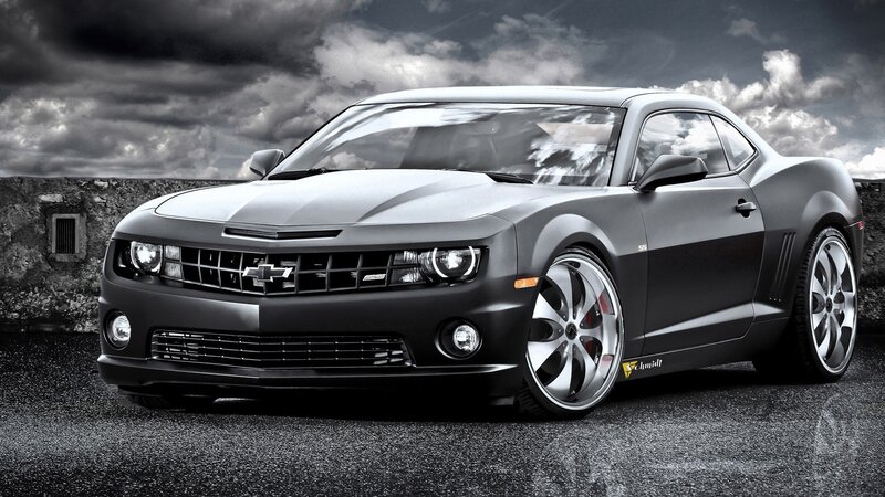 Black Chevrolet Camaro SS