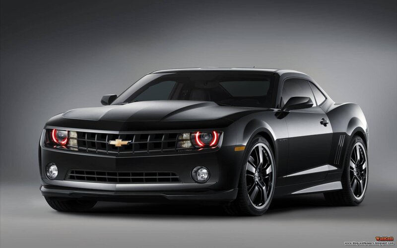 Black Chevrolet Camaro SS
