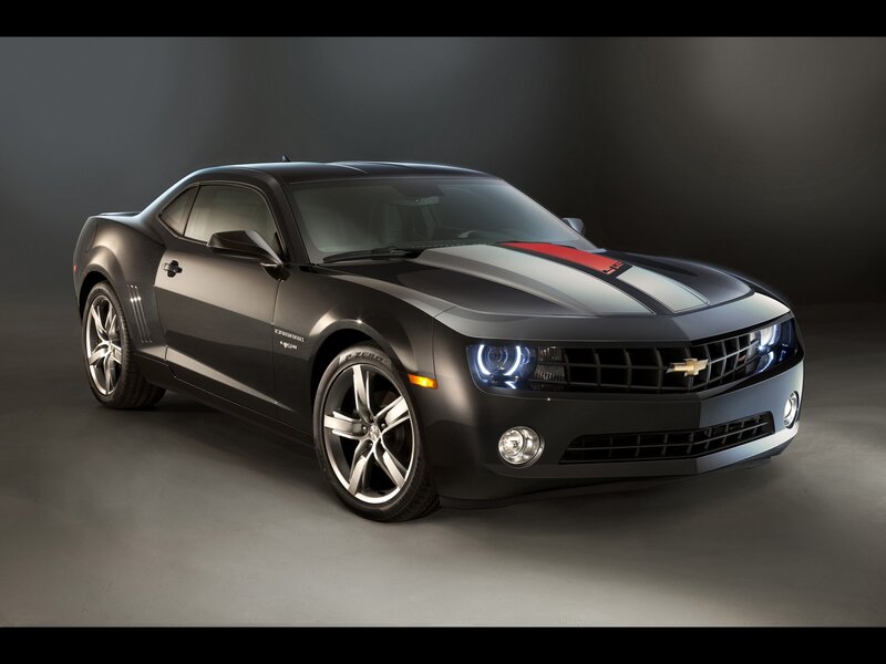 Black Chevrolet Camaro SS