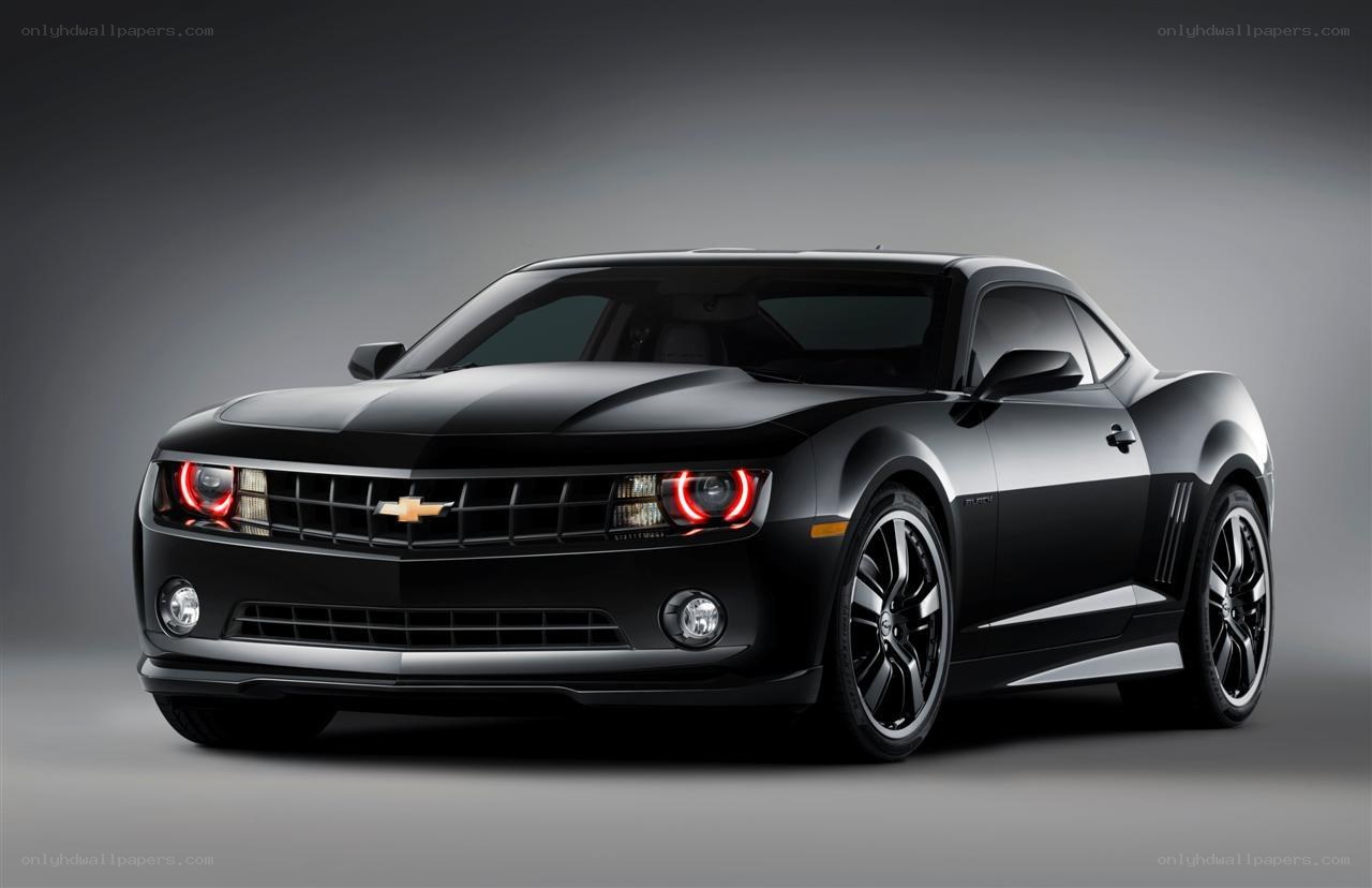 Black Chevrolet Camaro SS
