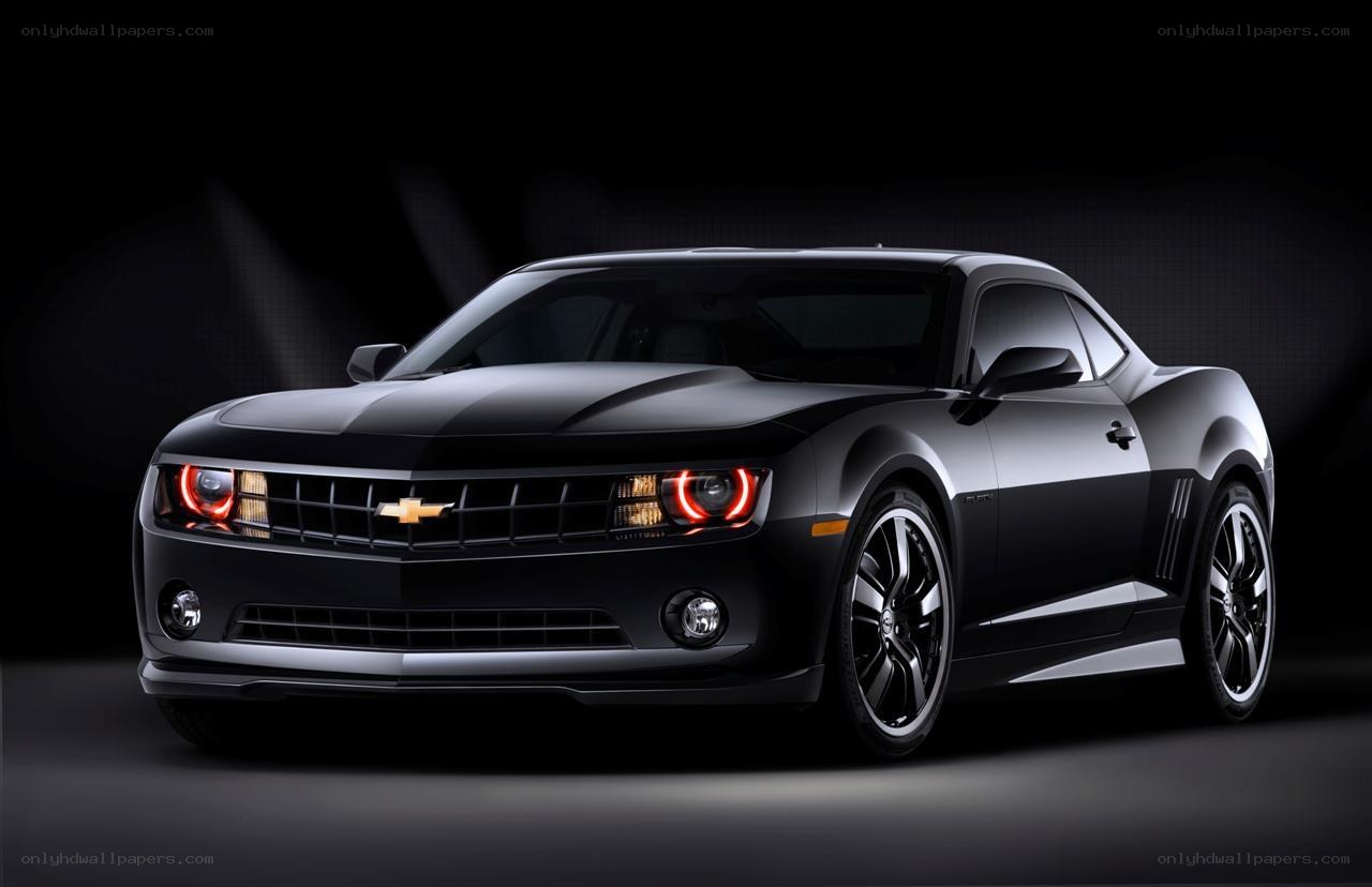 Black Chevrolet Camaro SS