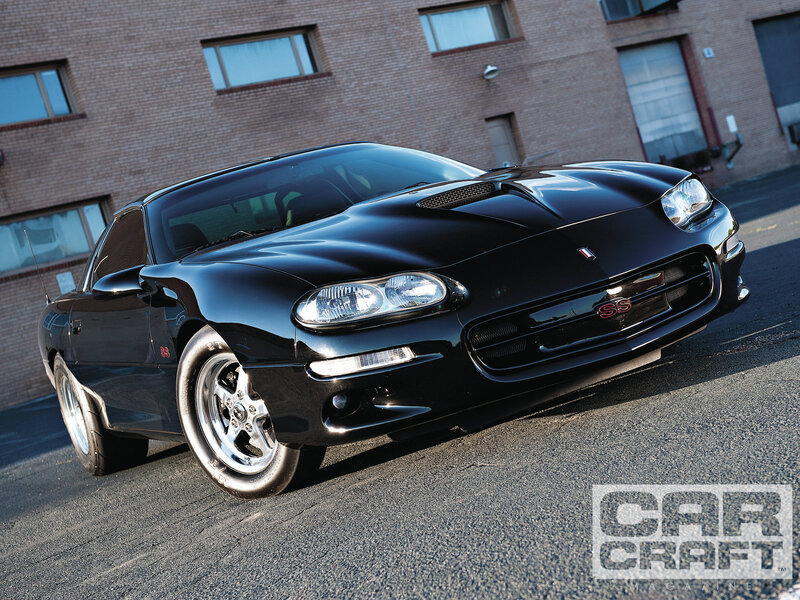 Black Chevrolet Camaro Ss — Dramatic, Afternoon