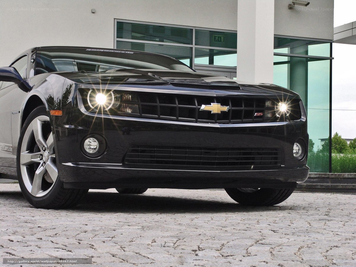Black Chevrolet Camaro SS
