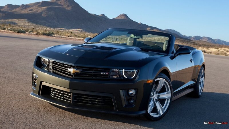 black chevrolet camaro zl1 convertible