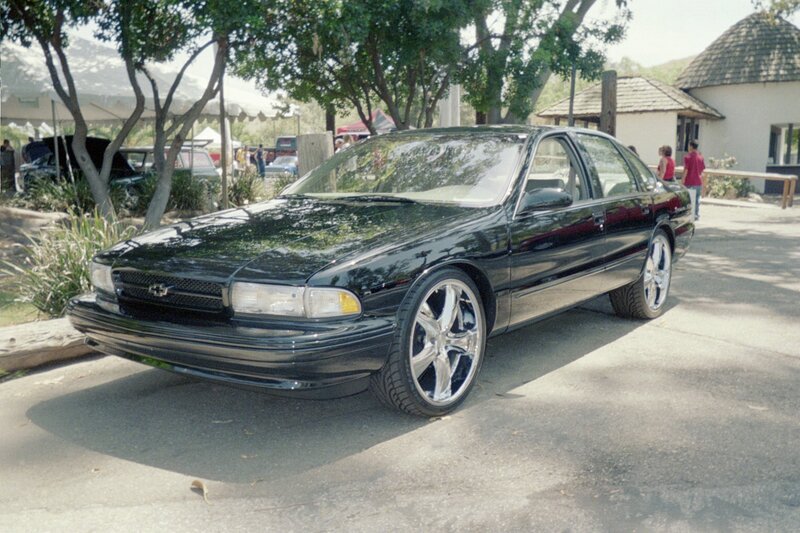 Black Chevrolet Caprice — Outdoor