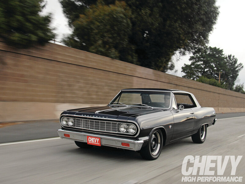 Black Chevrolet Chevelle — Dynamic