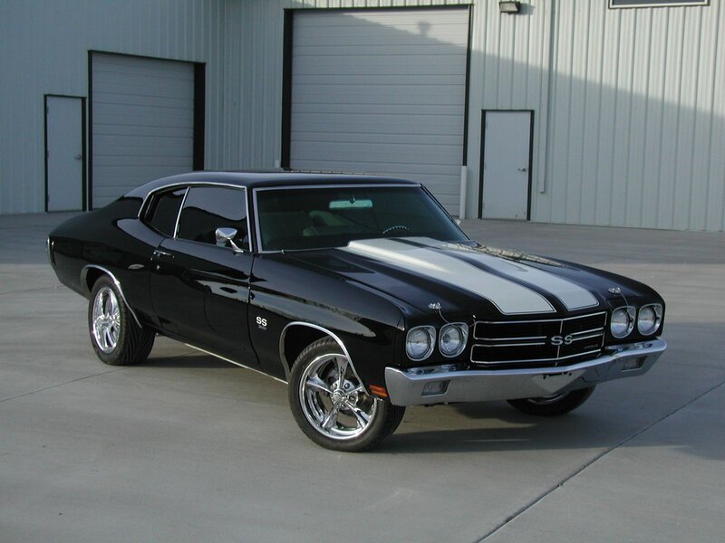 Black Chevrolet Chevelle Ss — Calm, Afternoon, Photograph