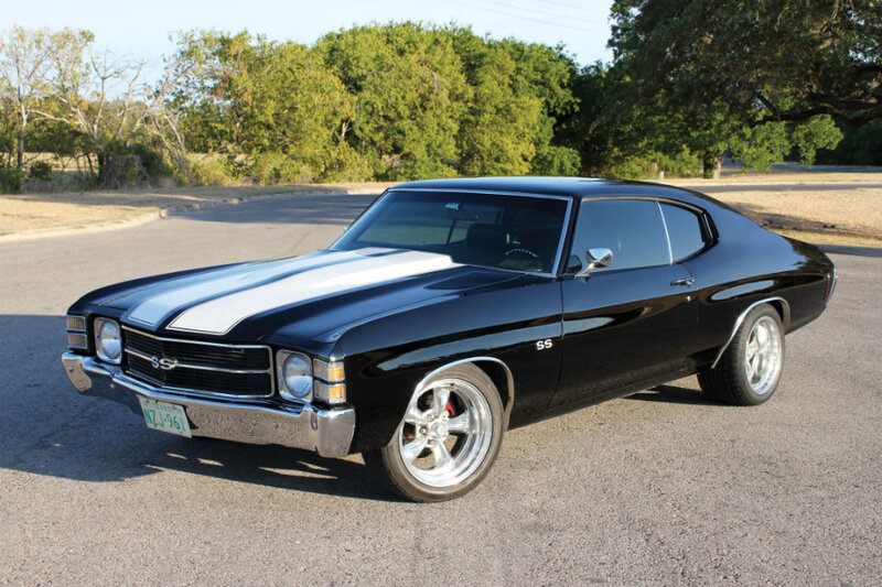 Black Chevrolet Chevelle Ss — Calm, Afternoon