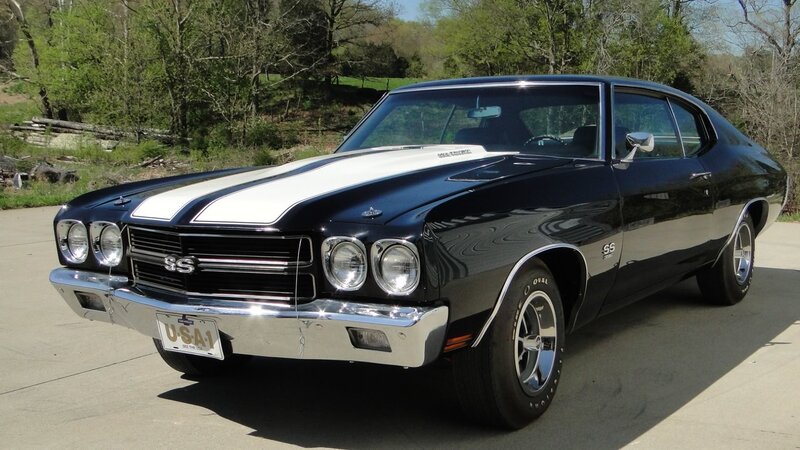 Black Chevrolet Chevelle Ss — Calm