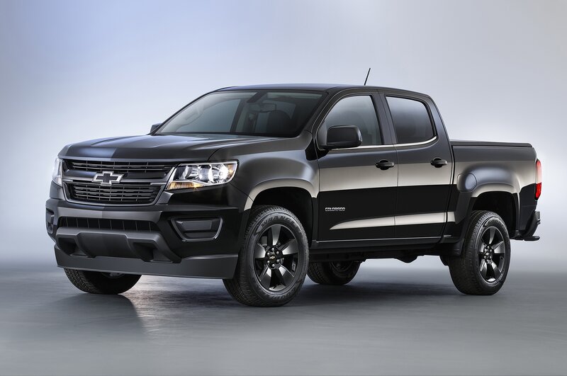 Black Chevrolet Colorado Truck