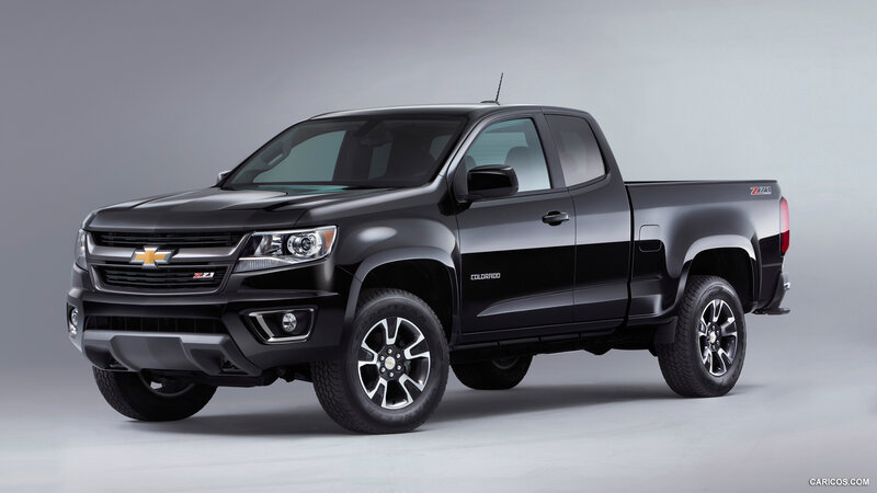 Black Chevrolet Colorado Z71