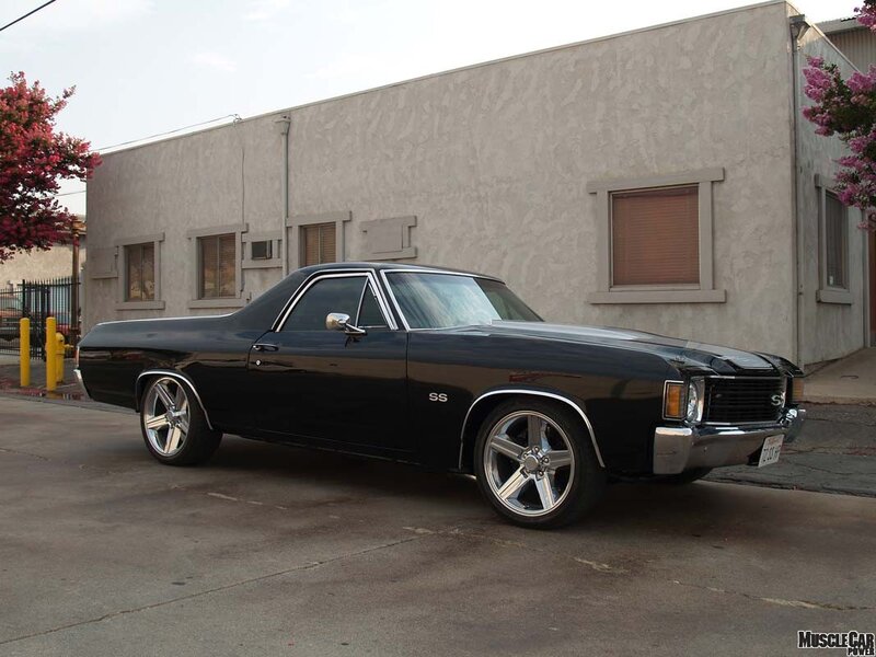 Black Chevrolet El Camino