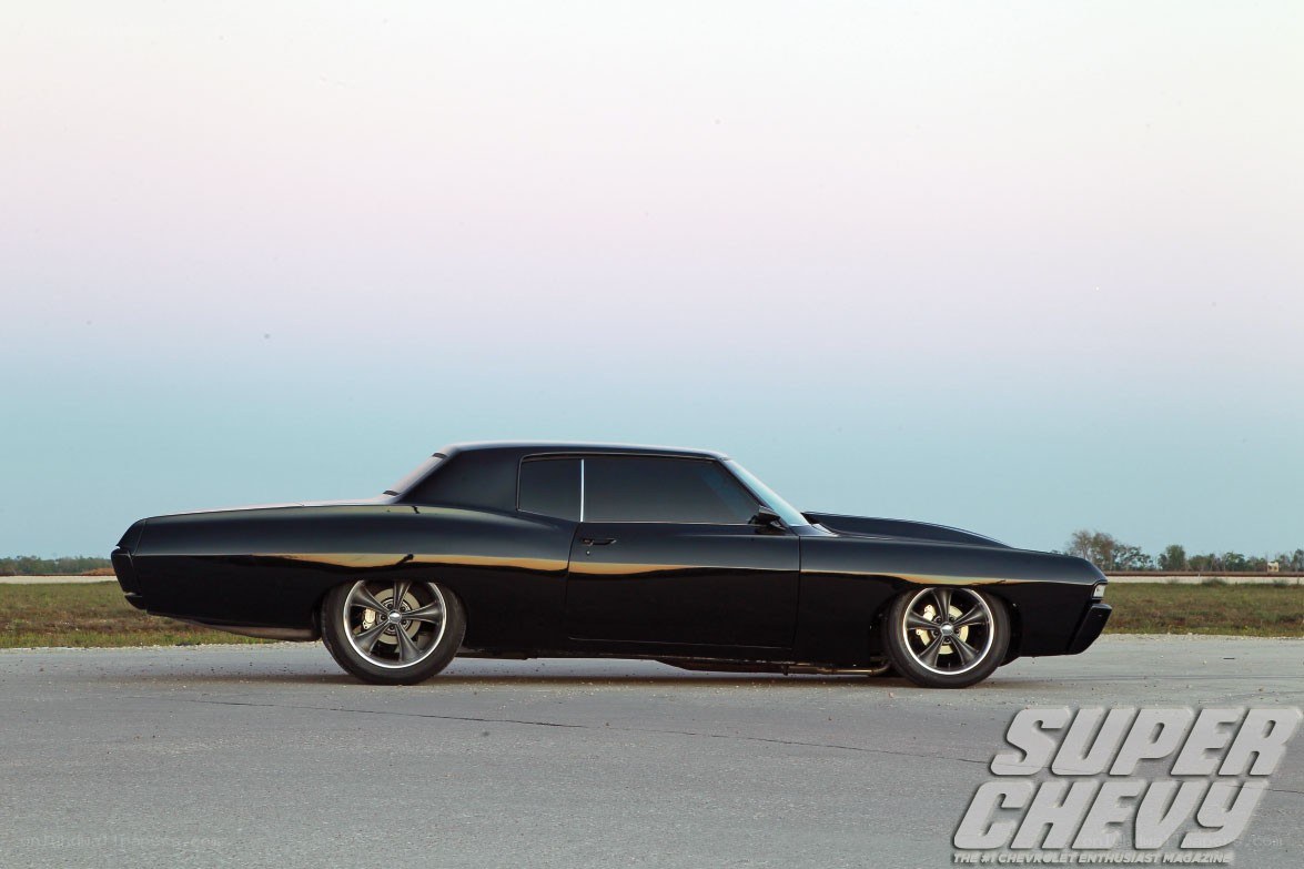 black chevrolet impala classic