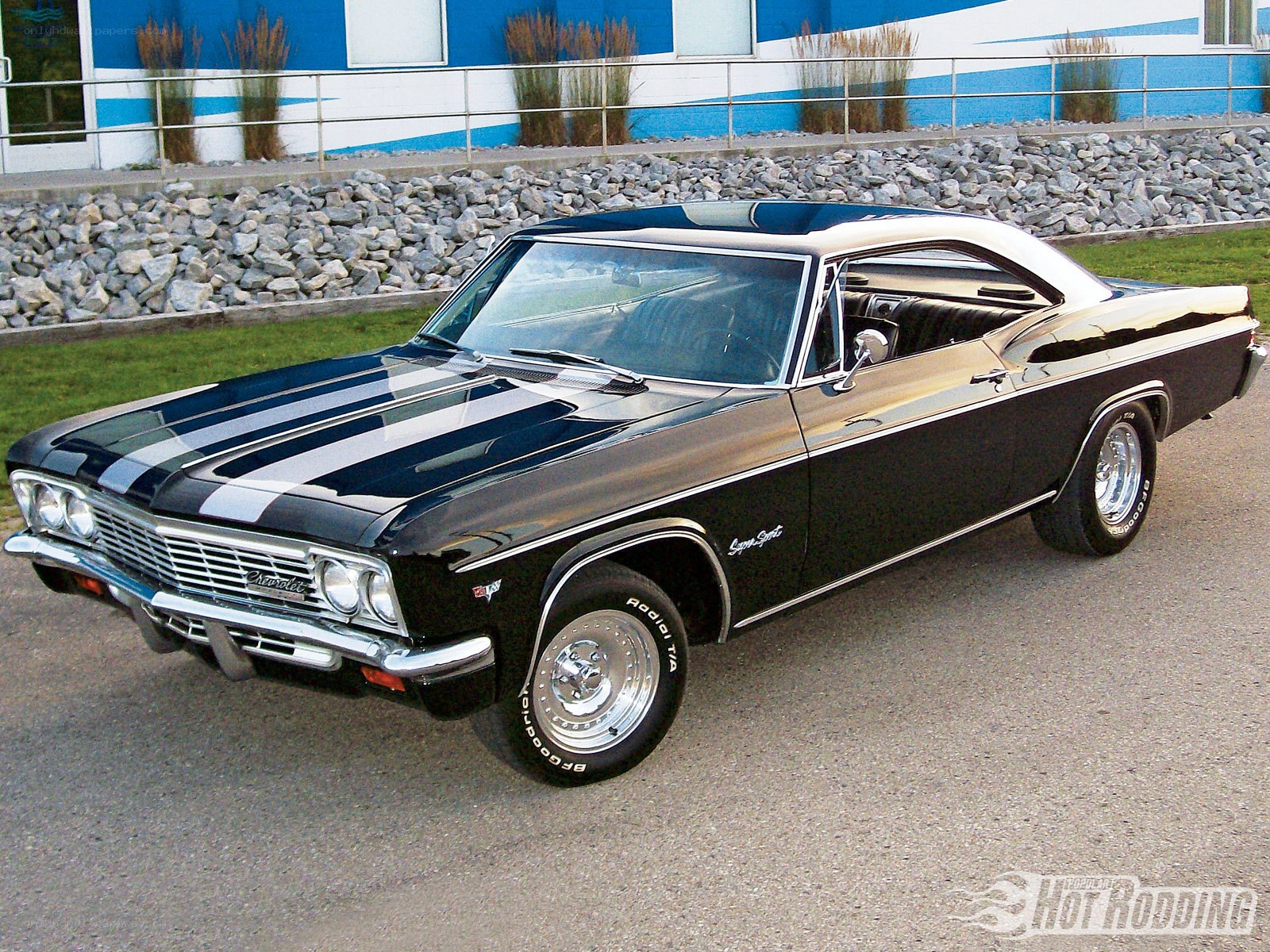 black chevrolet impala classic